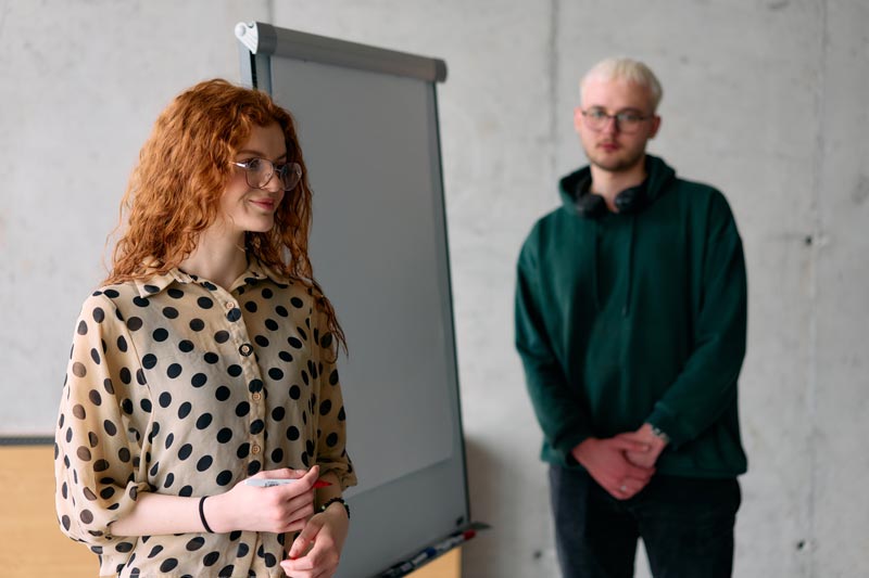 Delivering a dissertation presentation